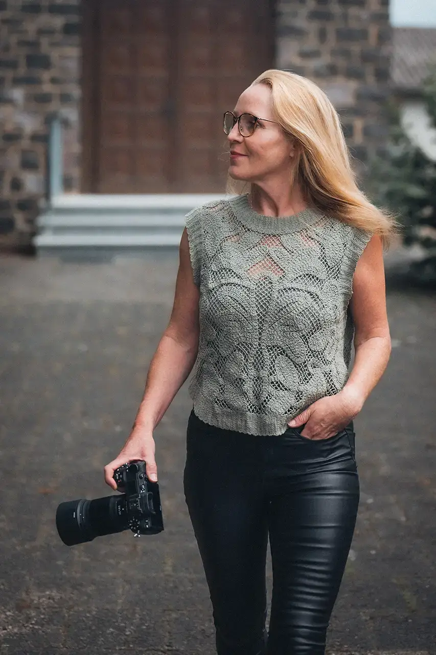 Katja Fleischer Fotografenporträt im Studio