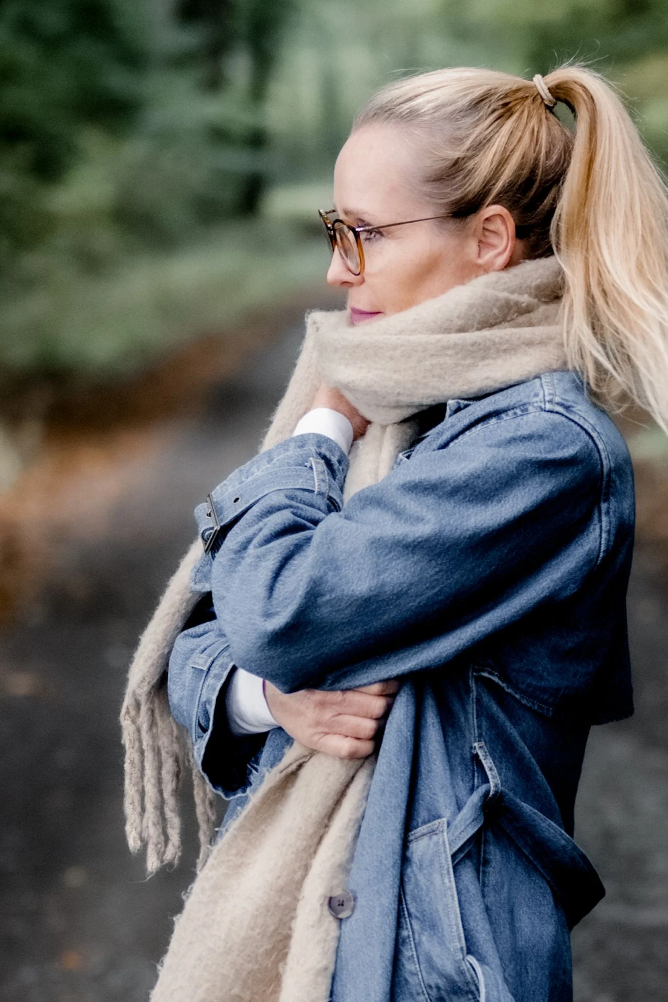 Business-Fotoshooting Porträt einer Unternehmerin